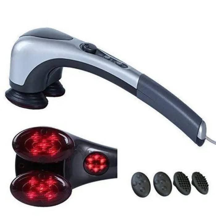 Double Head Massage With Heat Function - Image 3