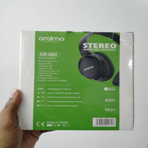 Oraimo OR-880 Youth Buds RGB Wireless Bluetooth Headphones – Clear Sound - Image 2